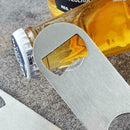 Bottle Opener Flat Bartender Professional Steel Beer Bartender P2B3