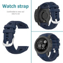 Silicone Strap for Garmin Instinct 2S Watches Watchband for 5.5-8.7 inches