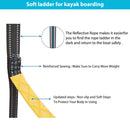 Marine Rope Ladder - 3 Step Assist Folding Ladder Extension for Inflatable