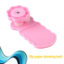 DIY Stamping Paper Quilling Crimper Scrapbooking Paper Wave Shape Quilled Tools