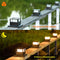 Solar Column Light LED Outdoor Lighting Fence Gate Pillar Garden Courtyard Lamp