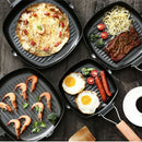 Pan Household Foldable Handle Non Stick Frypan Omelette Pot Steak Skillet Pan