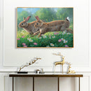 Bushes Animals Oil Paint By Numbers Kit DIY Acrylic Painting on Canvas Drawing
