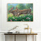 Bushes Animals Oil Paint By Numbers Kit DIY Acrylic Painting on Canvas Drawing
