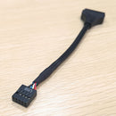 15cm USB 3.0 to USB 2.0 Wire 20 Pin Male to 9 Pin Female Adapter Cable