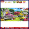 5D Full Round Diamond Painting Mountain Scenery DIY Embroidery Cross Stitch K
