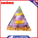 Orgonite Pyramid Crystal Orgone Pyramid Healing Stones Positive Energy Tools