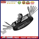 16 in 1 Folding Tools Sets Mountain Bike Repair Tool Kit Hex Spoke Wrench