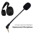 Wireless Gaming Headset Microphone 3.5mm Headphones Replacement Mic for Flight S