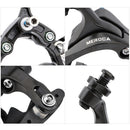Aluminum Road Bicycle C Brake Caliper Bike Front Rear Brake Handles (Rear) Newly