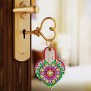 2x DIY Full Special Shape Diamond Painting Keychain Bag Decor Kit (DYSK15) Newly