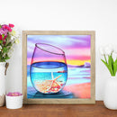 5D Diamond Painting Kit Cup View Full Round Drill DIY Mosaic Picture Home Dec