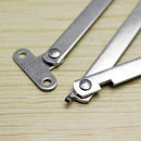 5x2pcs Left Right Folding Drop Front Desk Trunk Lid Stays Hinges(Iron)