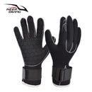 3mm Diving Gloves Men Women Anti-skid Underwater Swim Snorkeling Gloves (S)