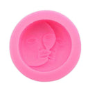 DIY Silicone Sun Moon Face Candle Soap Mold Craft Molds Mould TOP Handmade O2N3