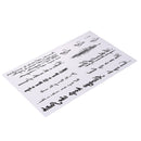 Fashion Words Temporary Tattoo Stickers Waterproof Body Art Decor