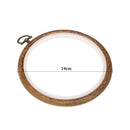 Plastic Frame Embroidery Hoop Ring Circle Round Loop for Cross Stitch (14cm