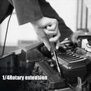 46pcs Socket Quick Ratchet Wrench Repair Screwdriver Combination Toolbox