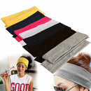 Yoga Hair Bands Stretch Ribbon Headwear Elastic Headbands Sweat Band Hairband
