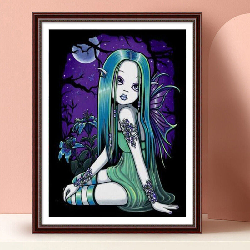 5D DIY Full Round Drill Diamond Painting Kit Grils Home Wall Art Craft Gift