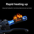 USB Adjustable Motorcycle Heated Grips Electric MTB Motorbike Handle Warm Heater