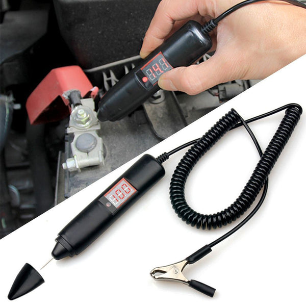 Digital Circuit Tester Voltage Meter Pen Car Truck Circuit Scanner Power Probe