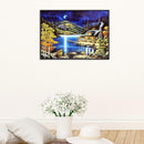 5D DIY Full Drill Square Diamond Painting Quiet House Cross Stitch Mosaic