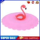 10cm Dia Silicone Cup Lid Leakproof Thermal Insulation Cup Cover(Pink)