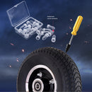 20pcs Universal Scooter Vacuum Tire Repair Nail Tubeless Rubber Nails (S+L)