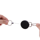 High Resilience stretching rope anti-lost burglar retractable key ring key