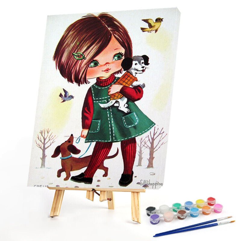 character 40x50cm Oil Paint By Numbers DIY Painting