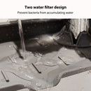 Faucet Absorbent Draining Mat Splash Guard Sink Water Drying Pad (Grey) Newly