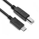 USB-C USB3.1 Type C Male Connector to USB 2.0 B Type Male Data Cable for Printer