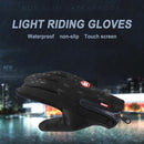 Unisex Waterproof Winter Outdoor Sports Thermal Full Finger Zipper Fleece Gloves