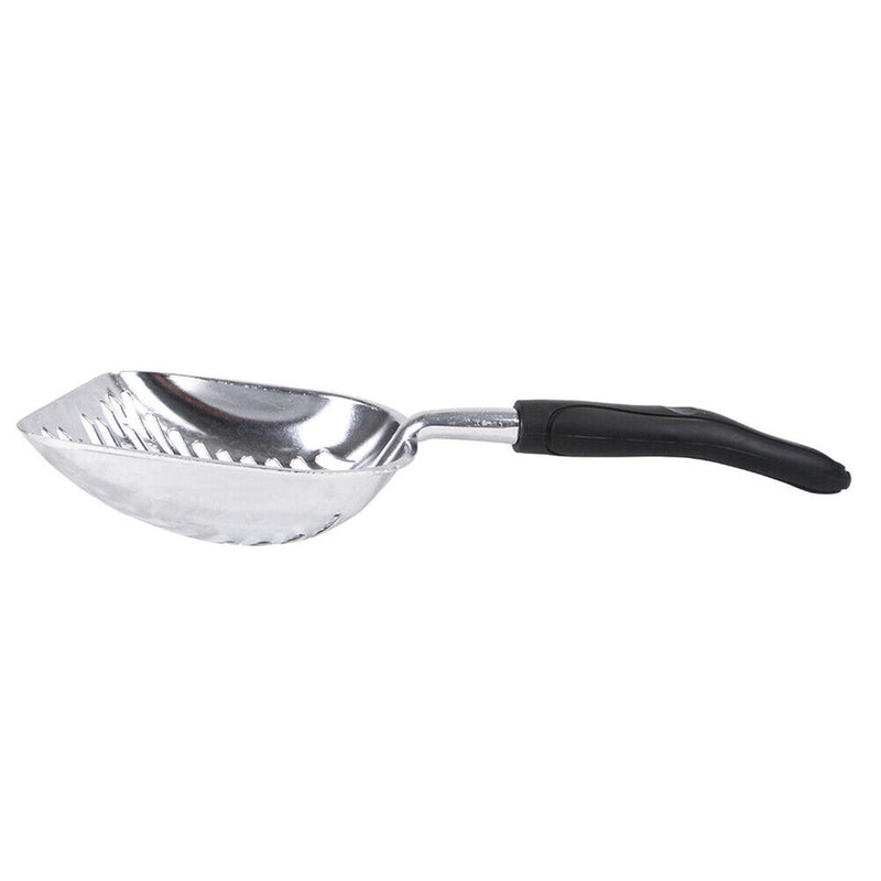 Aluminum Alloy Cat Litter Shovel Kitten Sand Scoop Metal Pet Poo Cleaning Too