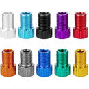 Bike Air Pump Tube Aluminum Alloy Bicycle Valve Adapters Set Cycling Accessories