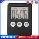 LCD Digital Timer Kitchen Cooking Count-down Up Clock Alarm Reminder(Black)