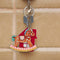4pcs DIY Full Drill Special Shaped Diamond Painting Horse Candy Keychains Newly