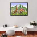 Dinosaur Pattern Full Square Drill Diamond Painting Art Craft of Animal Series