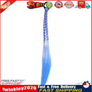 Girls Kids Elastic Wig Rubber Band Rope Ponytail Braider Hair Tie (Blue) Newly