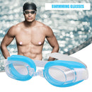 Unisex Swimming Goggles HD Anti-fog Swim Glasses Sports Swimwear with Ear Plu