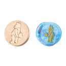 25mm Cartoon Panda Wax Seal Stamp Copper Head Retro Envelope Invitation Seali