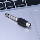 6.5mm to 3.5mm Jack Sound Mixer Microphone Connector Converter Adapter Newly