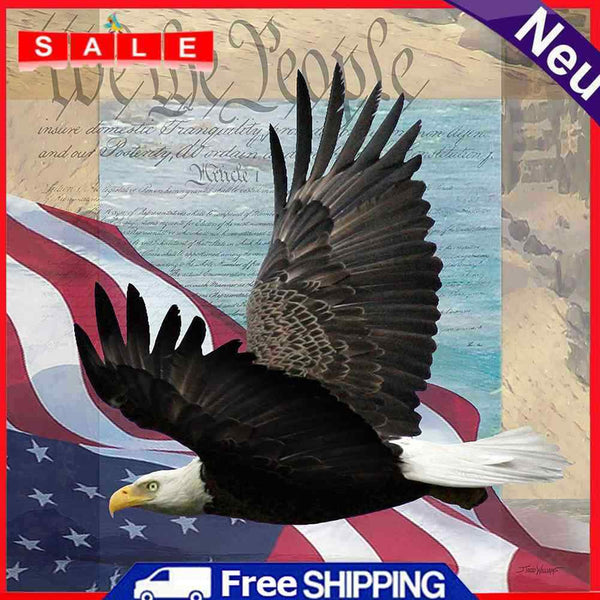 Eagle Flag Diamond Painting 5D DIY Full Drill Picture Handmade Craft Gift Decor