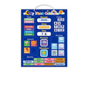 Bag Daily Preschool Chart Board Kids Calendar Schedule Pocket Chart Education