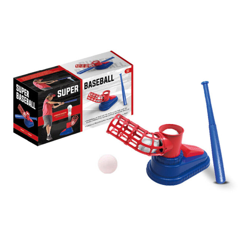 Baseball Pitching Machine Automatic Training Toys Practice Ball Launcher Set
