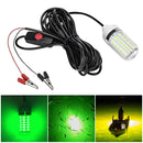 12V LED Fishing Trapping Lamp Underwater Fish Finder Attract Light (Green)