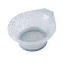 Hair Coloring Bowl with Ear Cap Hair Dye Mixing Tint Hairdressing (Blue) Newly