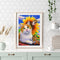 DIY Cat Animal Pattern Frameless Digital Paint Hand Painted Oil Picture Decor