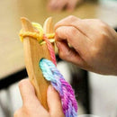 Needle Diy Wooden Fork Knitting Weaving Loom Sewing H1D8 g Handmade Braidin S1U1